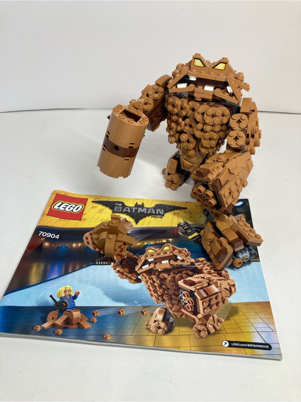 LEGO The LEGO Batman Movie 70904 Clayface Splat Attack With Manual No Minifigure
